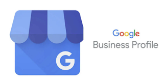 Google Business Profile logo with a blue storefront icon and a "G" symbol.